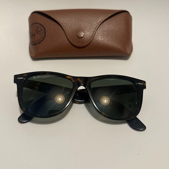 ✨ Ray-Ban RB2140 Classic Wayfarer Sunglasses – 54-18 w/Case and Cloth - Picture 2 of 10